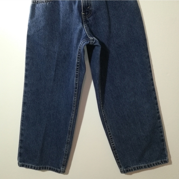 Levi's Dry Goods Two Horse Cropped  Jeans Size 8 - Picture 4 of 16